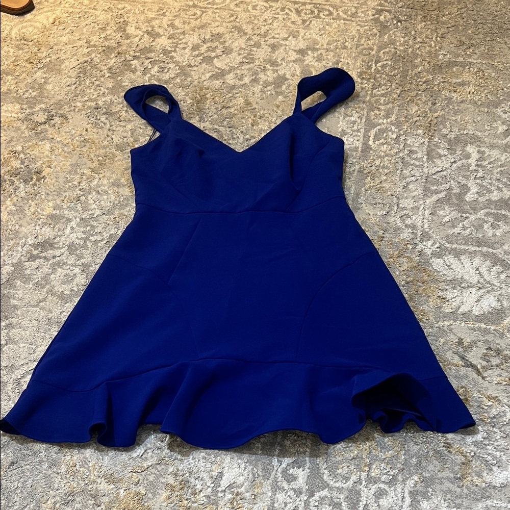 Aidan Mattox Royal Blue Dress